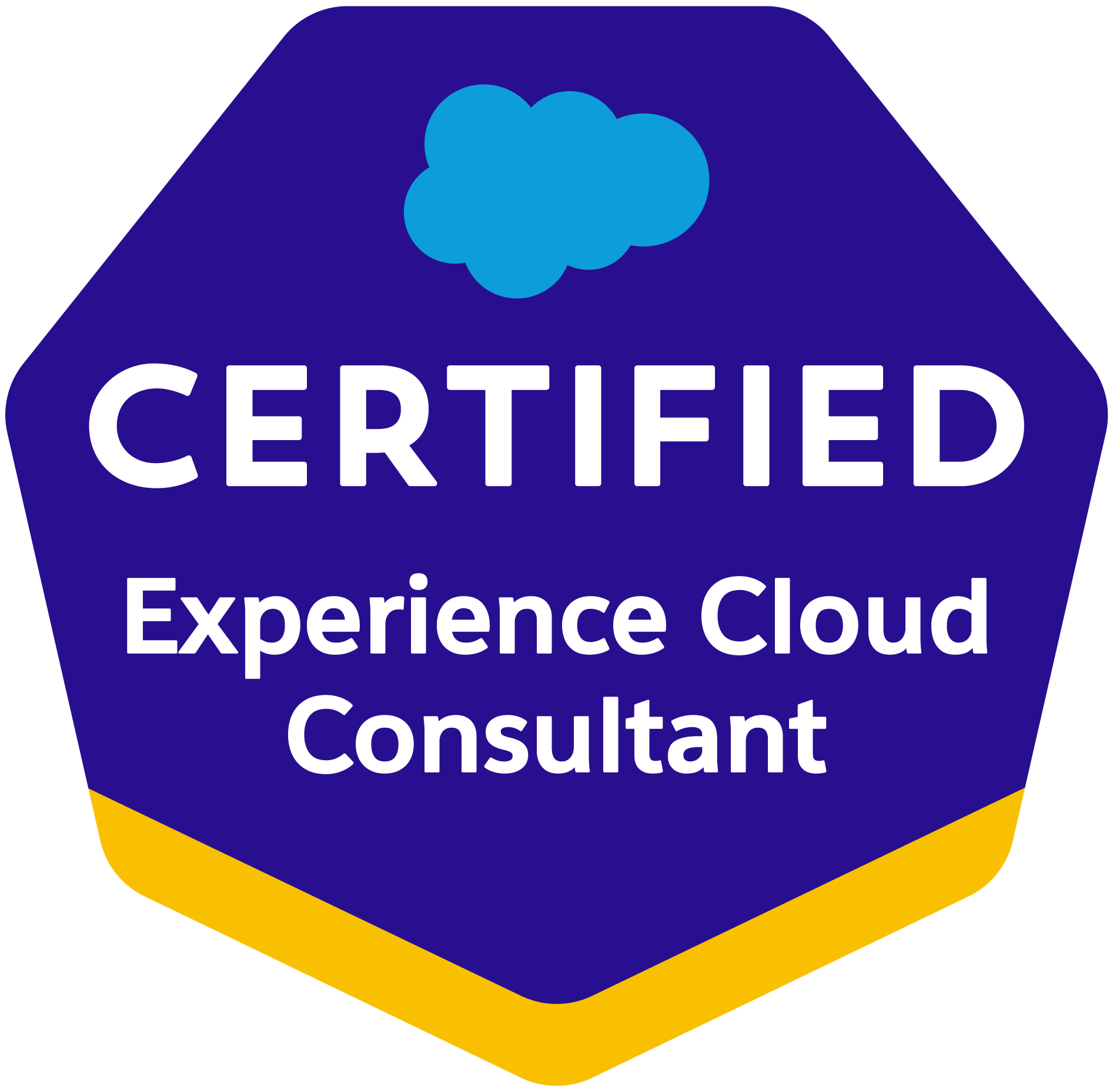 Salesforce Experience Cloud Consultant badge