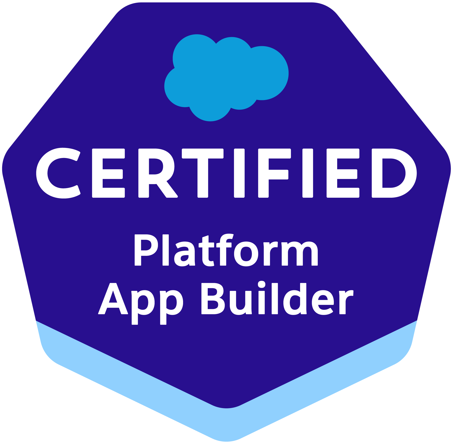 Salesforce Platform App Builder badge